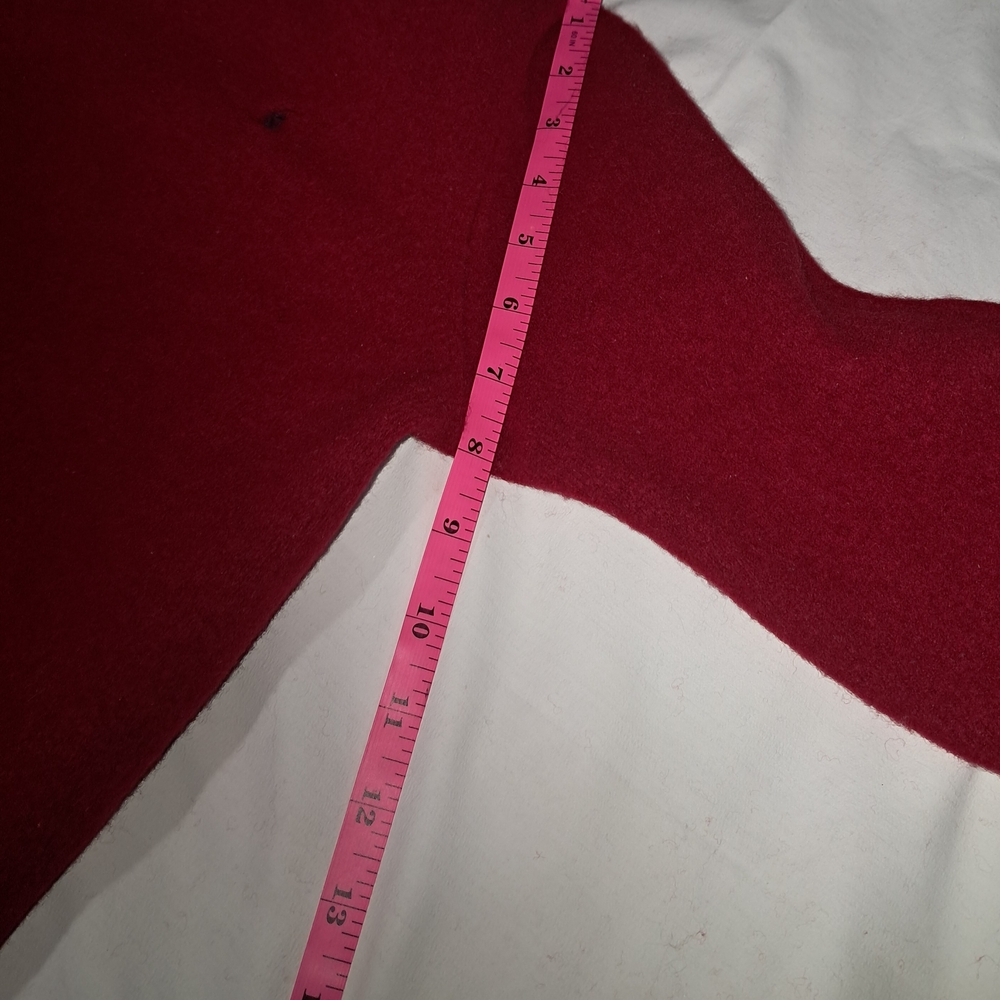 Polo Ralph Lauren Lambswool V-Neck Red Women'S Sweater - Picture 6 of 8